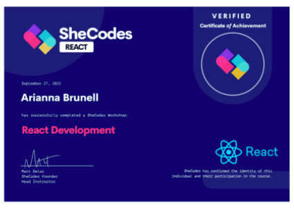 React Certification
