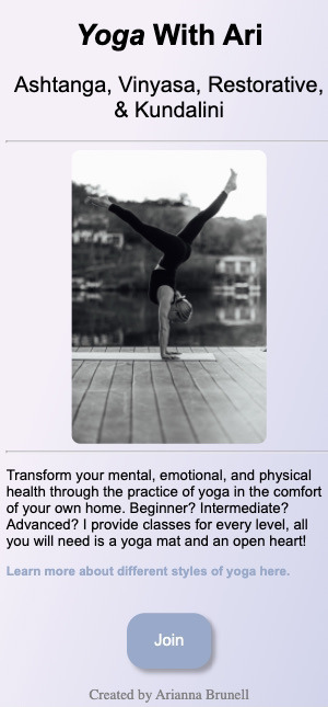 Yoga App